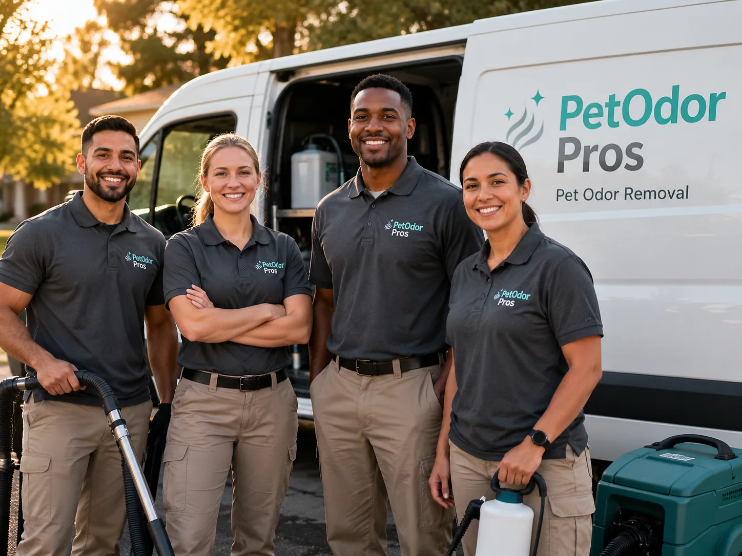 Pet Odor Removal team serving London, TX